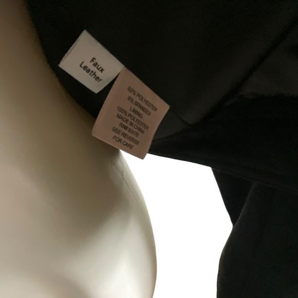Philosophy Women Drape Front Moto Vegan Suede Jacket - Picture 8 of 13